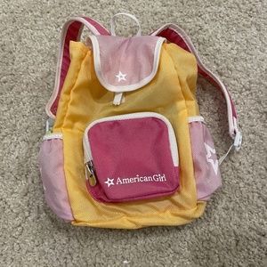 american girl school backpack II